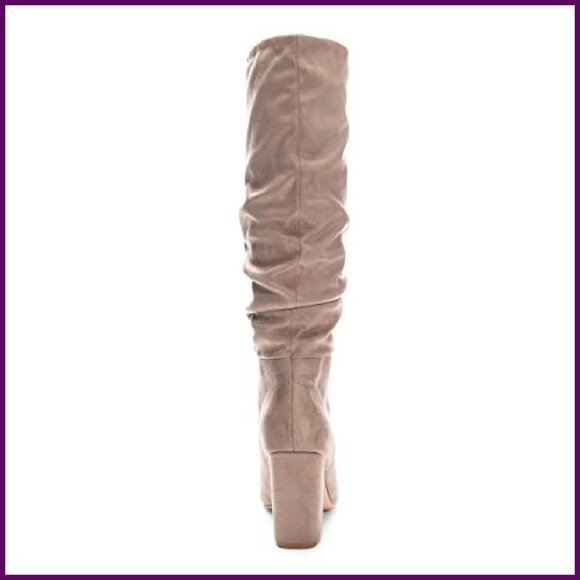 Slouchy Knee-High Boots, Modern Style, Perfect for Everyday Wear - Picture 6 of 6